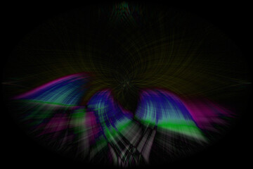 twirl made creatively and artistically in various shapes and colors