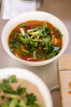 Cooking Thai food