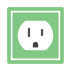 Electric Outlet Icon