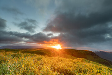 阿蘇　大観峰　日の出13