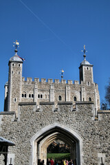 Fototapeta na wymiar A view of the Tower of London