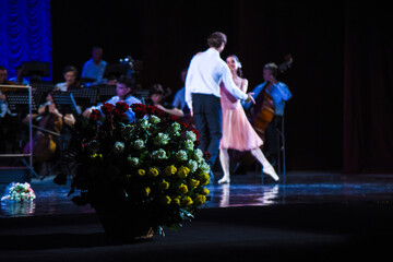 dancing couple ballet on stage © Alexey Achepovsky