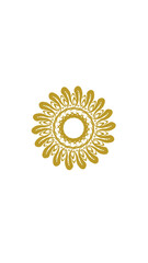 sunflower mandala, very suitable for wall furniture, decoration and others