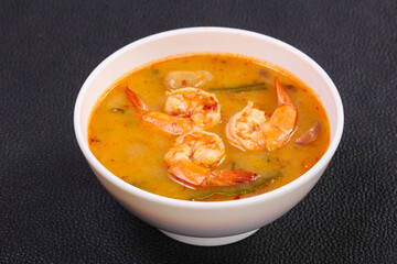 Famous Thai Tom Yam soup