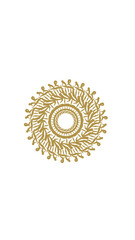 sunflower mandala, very suitable for wall furniture, decoration and others
