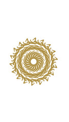 sunflower mandala, very suitable for wall furniture, decoration and others