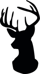 deer head vector