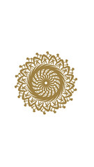 sunflower mandala, very suitable for wall furniture, decoration and others