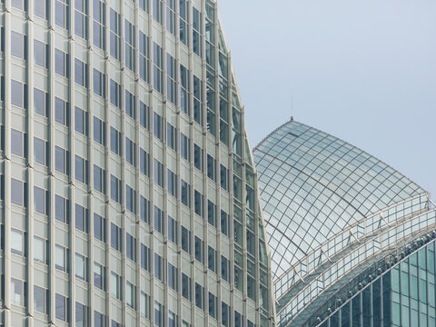 window of office building