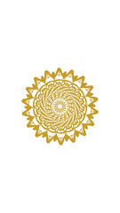 sunflower mandala, very suitable for wall furniture, decoration and others
