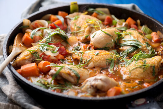 Tarragon Chicken Stew Ready to Cook