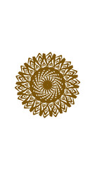 sunflower mandala, very suitable for wall furniture, decoration and others