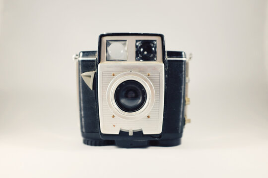 Old vintage retro funky film camera for photography.