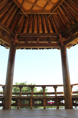 Korean Traditional Pavilion. 