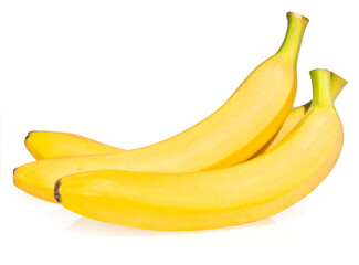 bananas isolated on white background