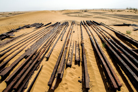 Rusty Railroad Tracks