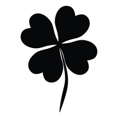 Four leaf clover icon, vector illustration