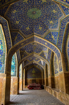 Blue mosque Isphahan, Iran
