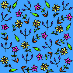 seamless floral pattern