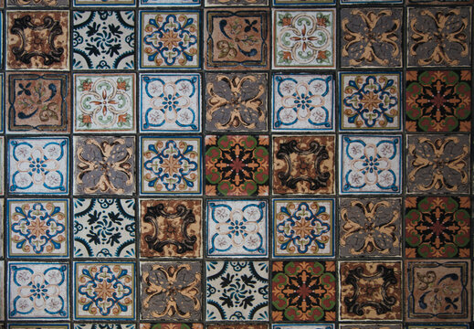 Ceramic tile. background