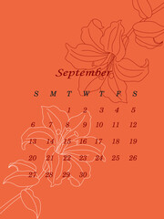 September Calendar