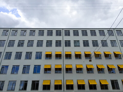 Facade with windows