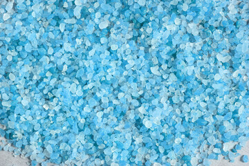 Fototapeta na wymiar A pile of Himalayan blue salt at loft kitchen