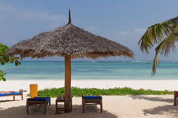 Tropical Beach, Zanzibar Island, Tanzania 