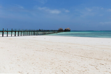 Tropical beach,zanzibar island,tanzania