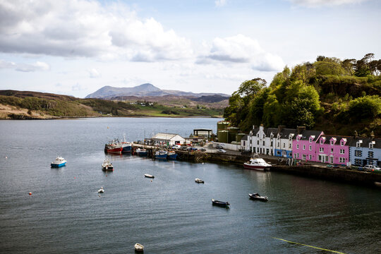 Portree fishing village