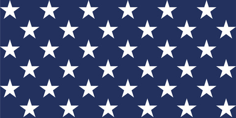 Star background on blue