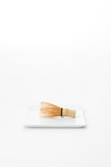 plate on white background