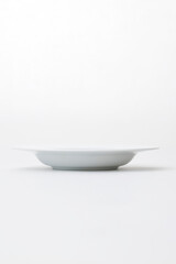 plate on white background