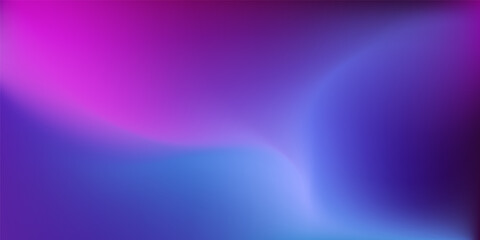 Beautiful purple, pink and blue gradient background. Abstract Blurred violet colorful backdrop. Vector illustration for your graphic design, banner, poster, card or website