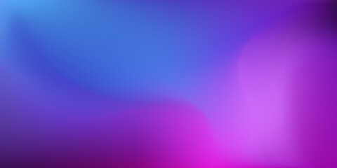Beautiful purple, pink and blue gradient background. Abstract Blurred violet colorful backdrop. Vector illustration for your graphic design, banner, poster, card or website