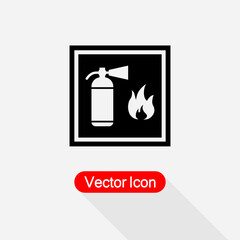Extinguisher Icon Vector Illustration Eps10