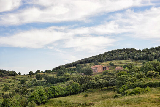 A "masia", a rural house in the countryside of Barcelona