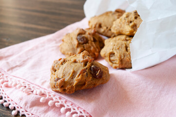 Pumpkin biscuits,vegetarian cookies, home bakery,fall recepie breakfast food