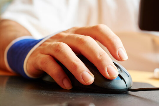 Using a computer mouse