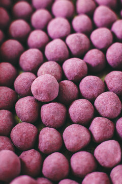 Chocolate candy background.