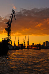 Obraz premium Hamburg Hafen