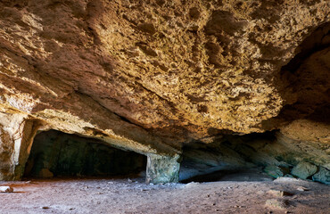Cyclops Cave. Ammochostos (Famagusta) District. Cyprus
