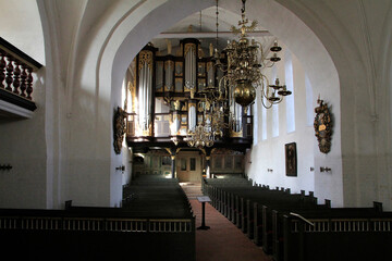 Evangelische Kirche, Stade, Kirche der Heiligen Cosmas und Damian, Stade, Niedersachsen,...