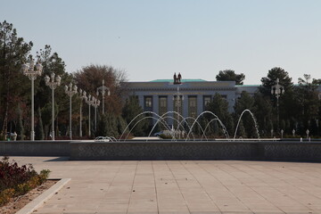 Ashgabat, Turkmenistan, street views, buildings, ministry, landmarks and architecture