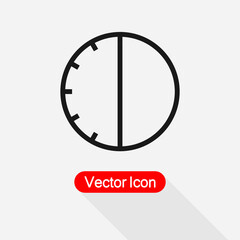 30 Minutes Icon Vector Illustration Eps10