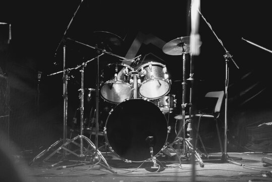 Drums on stage