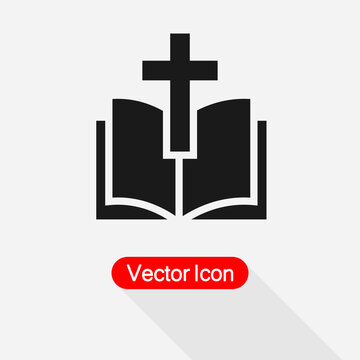 Bible Icon Vector Illustration Eps10