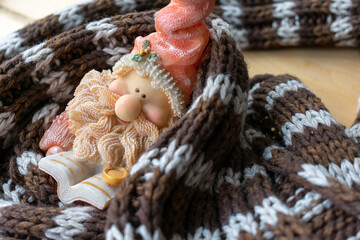 christmas decoration on a table