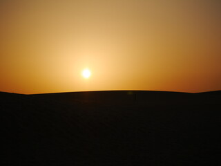 Views of the Empty Quarter in the Saudi Arabian desert area