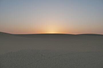 Views of the Empty Quarter in the Saudi Arabian desert area
